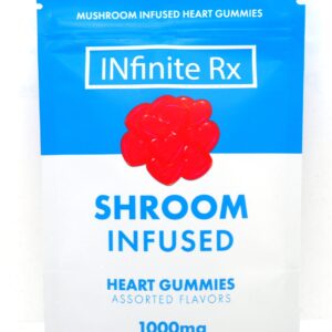 Buy INfinite Rx Shroom Infused Heart Gummies Edibles (1000mg) online