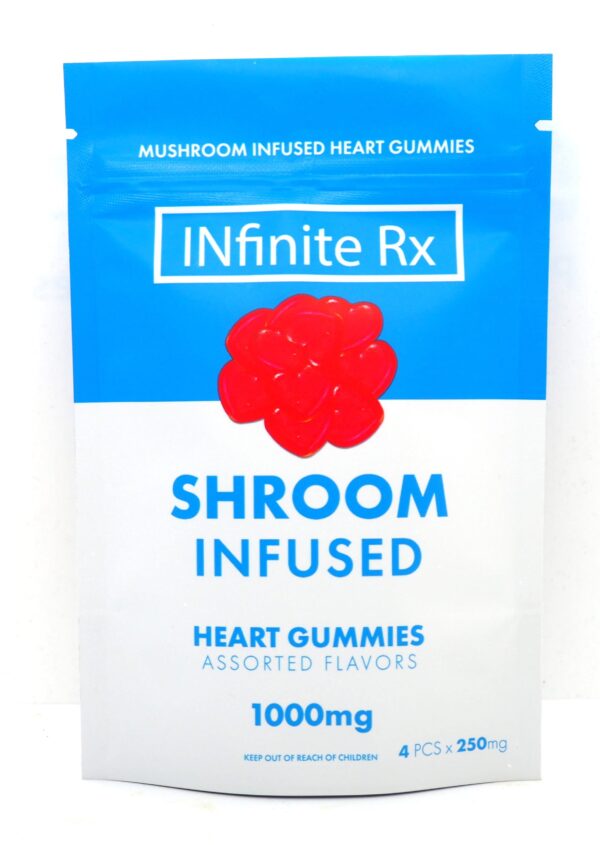 Buy INfinite Rx Shroom Infused Heart Gummies Edibles (1000mg) online